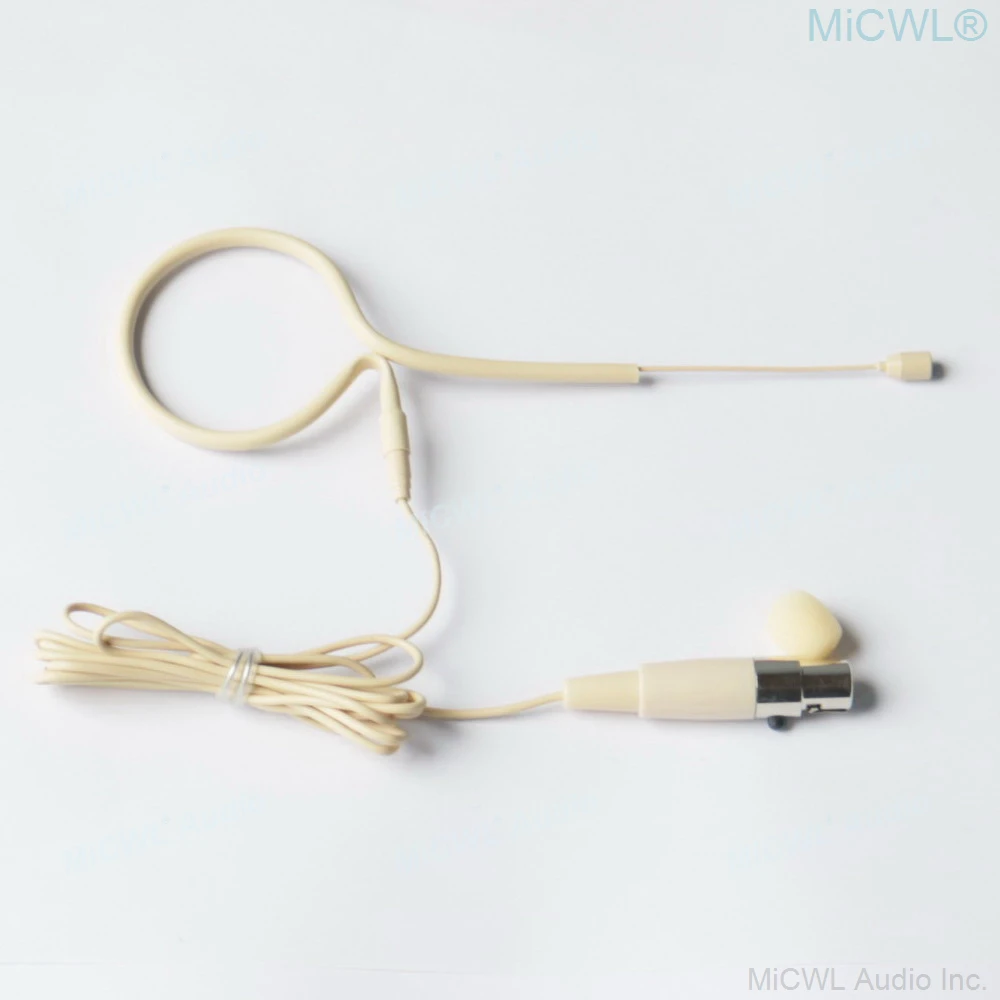 New Single Hook Headset Microphone For AKG Samson Wireless - TA3F 3Pin Mini XLR MiCWL