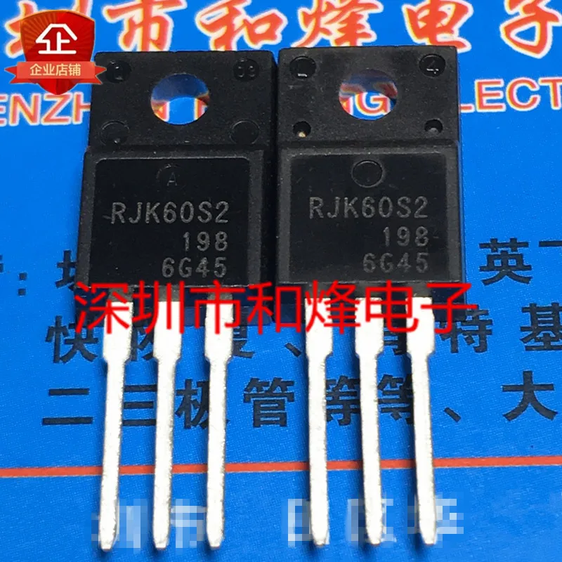 5PCS-10PCS RJK60S2  TO-220F 600V 10A   On Stock  New And Origjnal