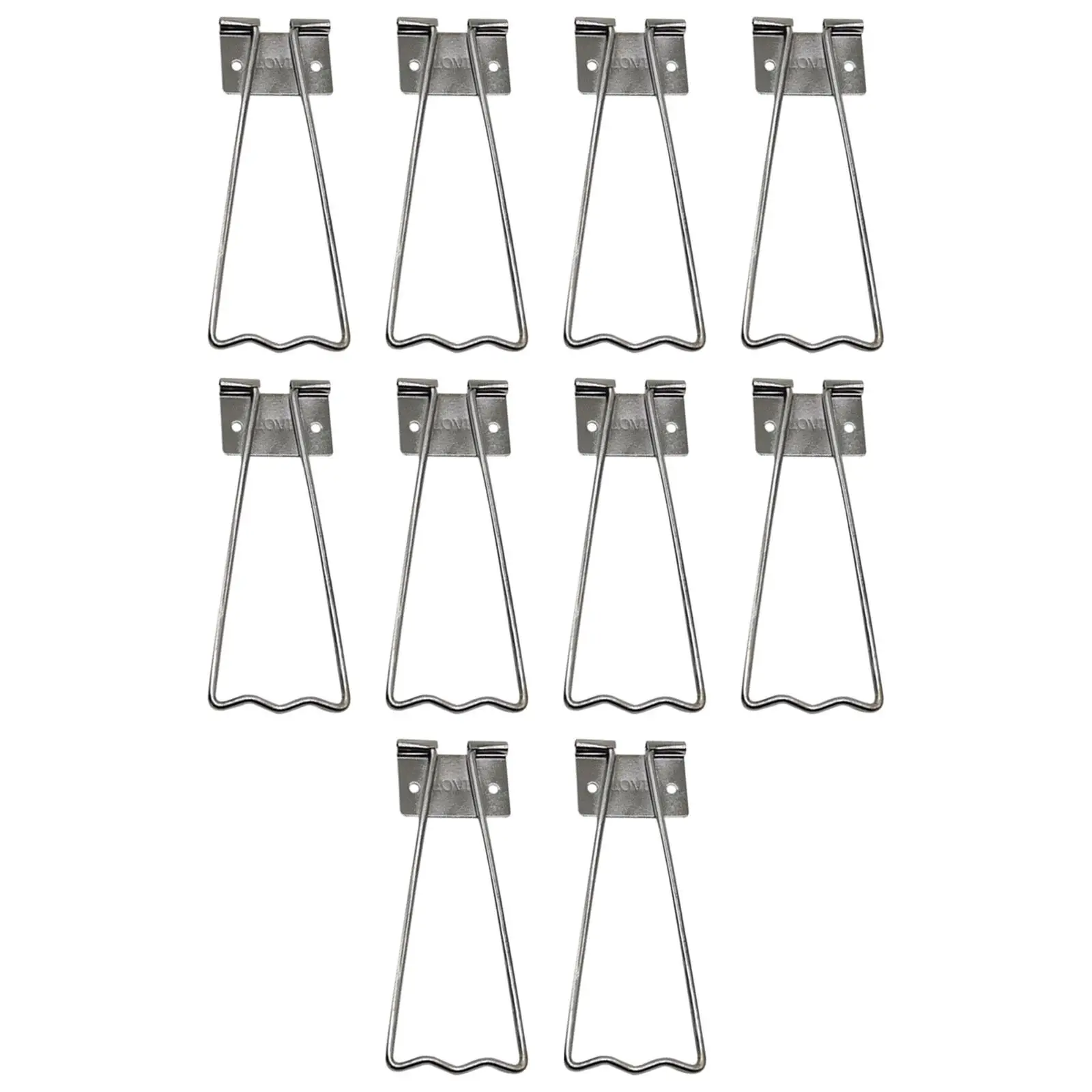 10Pcs Photo Frame Easel Back Stand Exquisite Decorative Hardware Art Crafts Display Rack Display Easel Back Board Holder