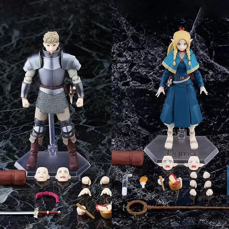 迷路をテーマにしたアニメフィギュア-マルシル・レオス-可動式コレクタブルモデル玩具-40mm-pvc製デスクトップデコレーション-ゲームカルチャー愛好家向け
