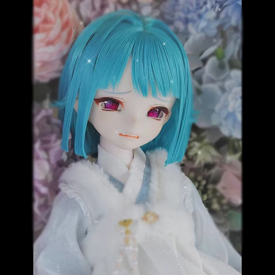 

1/4 Doll BJD Doll Head With Body No Makeup Resin Material Crying Girl DIY Anime Girl Doll No Makeup With Body For Gifts