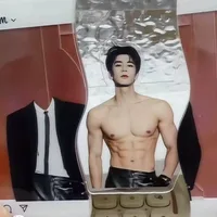 Fashionable and Handsome Male Star Zhang Linghe Acrylic Pull-out Standing Sign Model Keychain Desktop Ornament Fans Support Gift 5