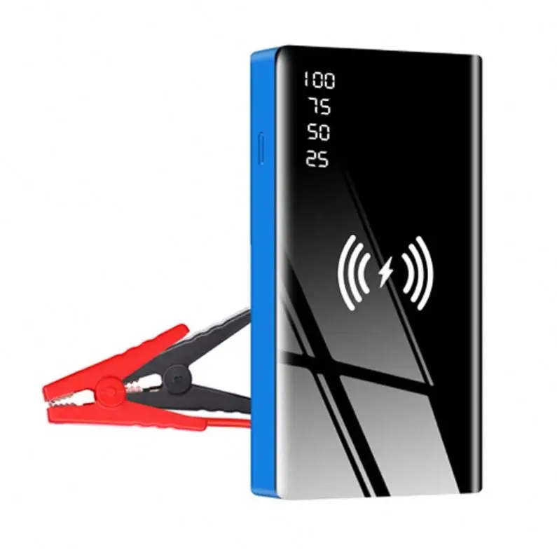 

HOT Selling Wireless Charger Car Jump Starter High Power 10000mAh 12V Portable Power for Car