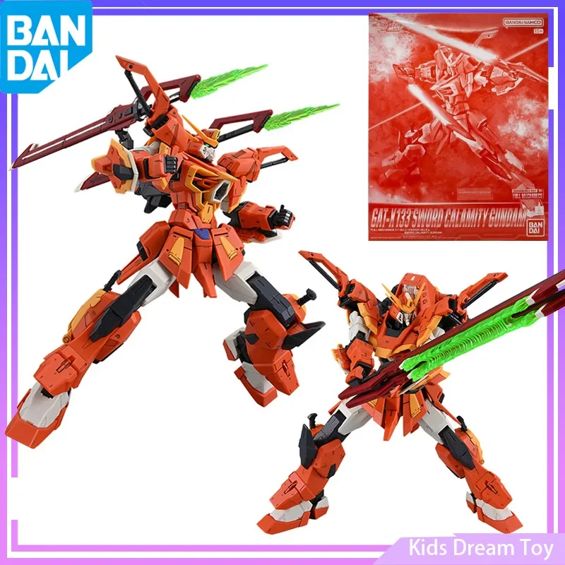 

Bandai In Stock Original PB Limited FM MG 1/100 GAT-X133 Sword Calamity Gundam Anime Action Figure Assembly Mode Collection Toys