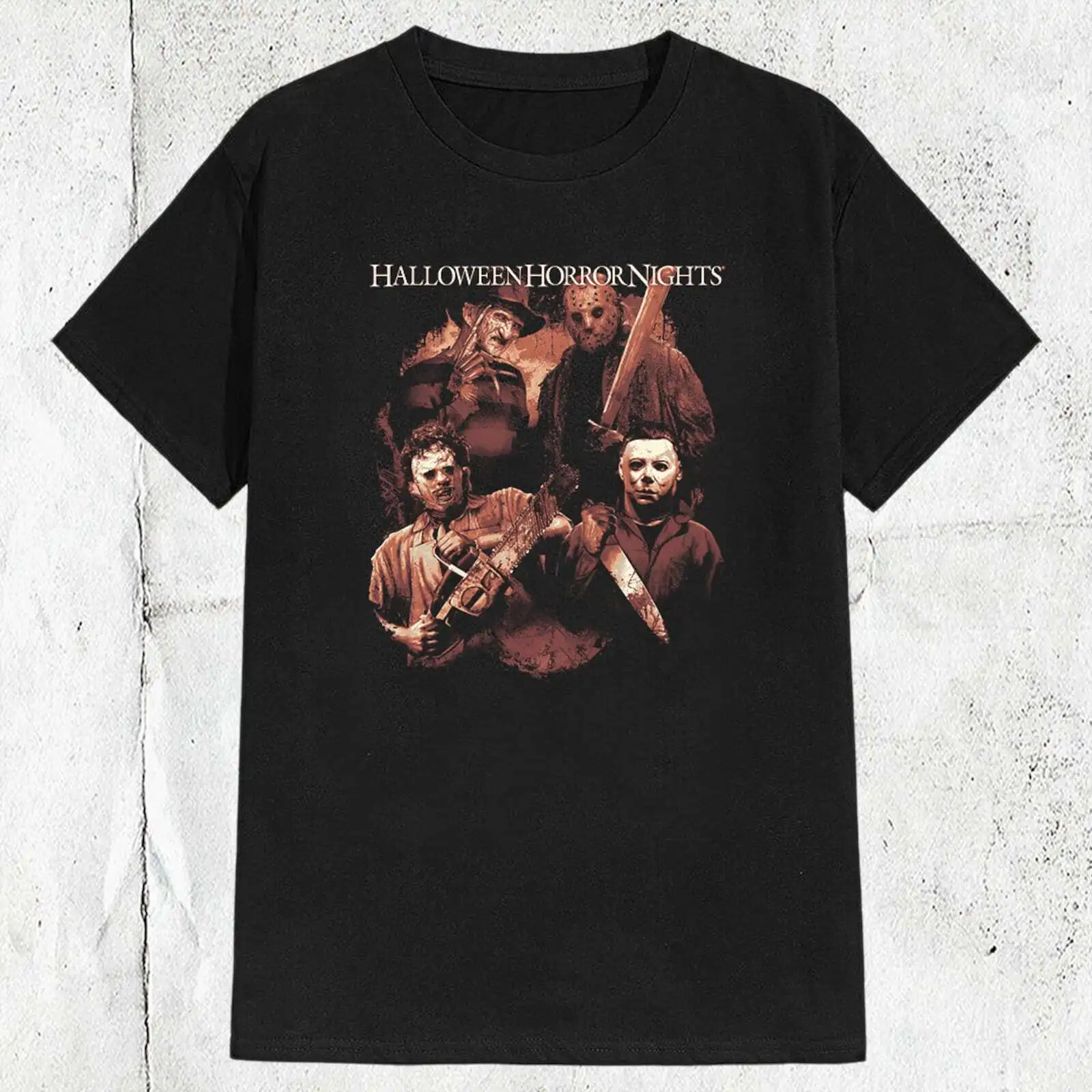 

Halloween Movie Character Horror Nights T-shirt