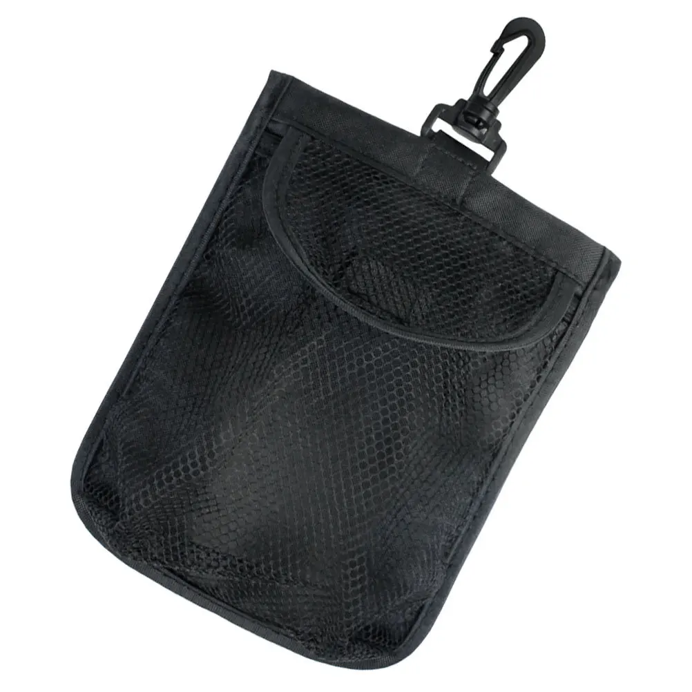 

Golfs Ball Holder Nylon Bag Waist Pack Golfing Accessory Breathable Durable Fine Texture Comfortable Hand Feel Multiple