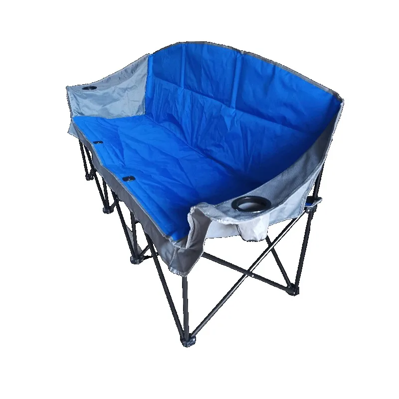 كرسي قابل للطي للتخييم في الهواء الطلق متعدد الأشخاص مكون من 3 مقاعد قابل للطي للتخييم على الشاطئ #3