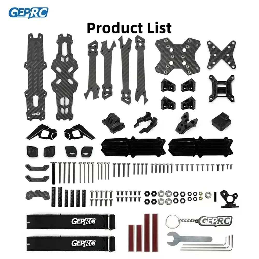 GEP-Vapor-D5 Frame Kits for Racing Drone Freestyle RC Quadcopter Freestyle Drone GEPRC for Vapor Drone Carbon Fiber Frame