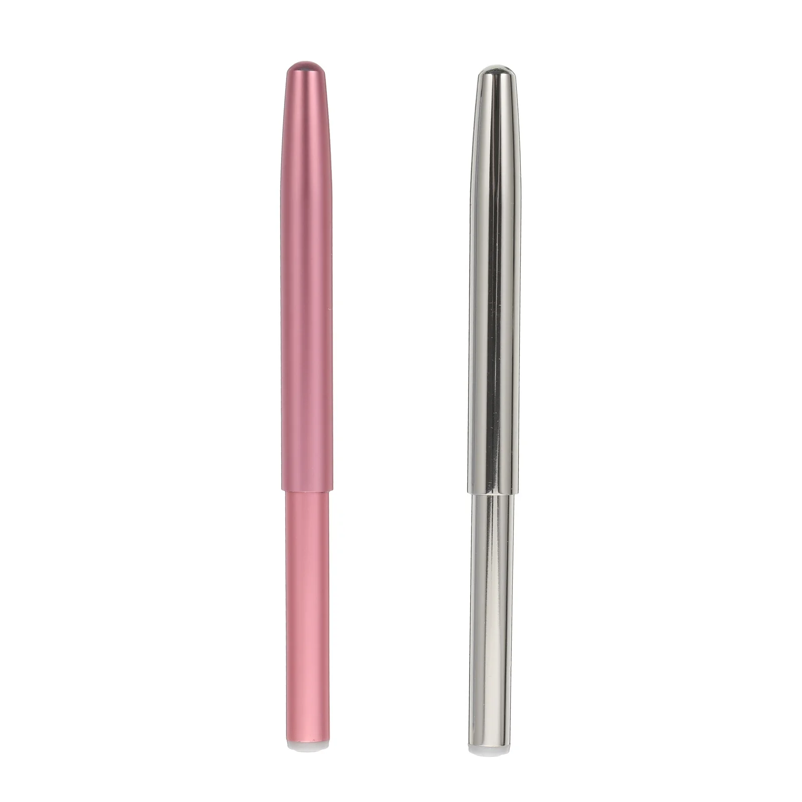 

2Pcs Eyebrow Lip Brushes Professional Makeup Tool Smooth Application for Eyeliner Brow Powder Lip Gloss Portable Design Flexible