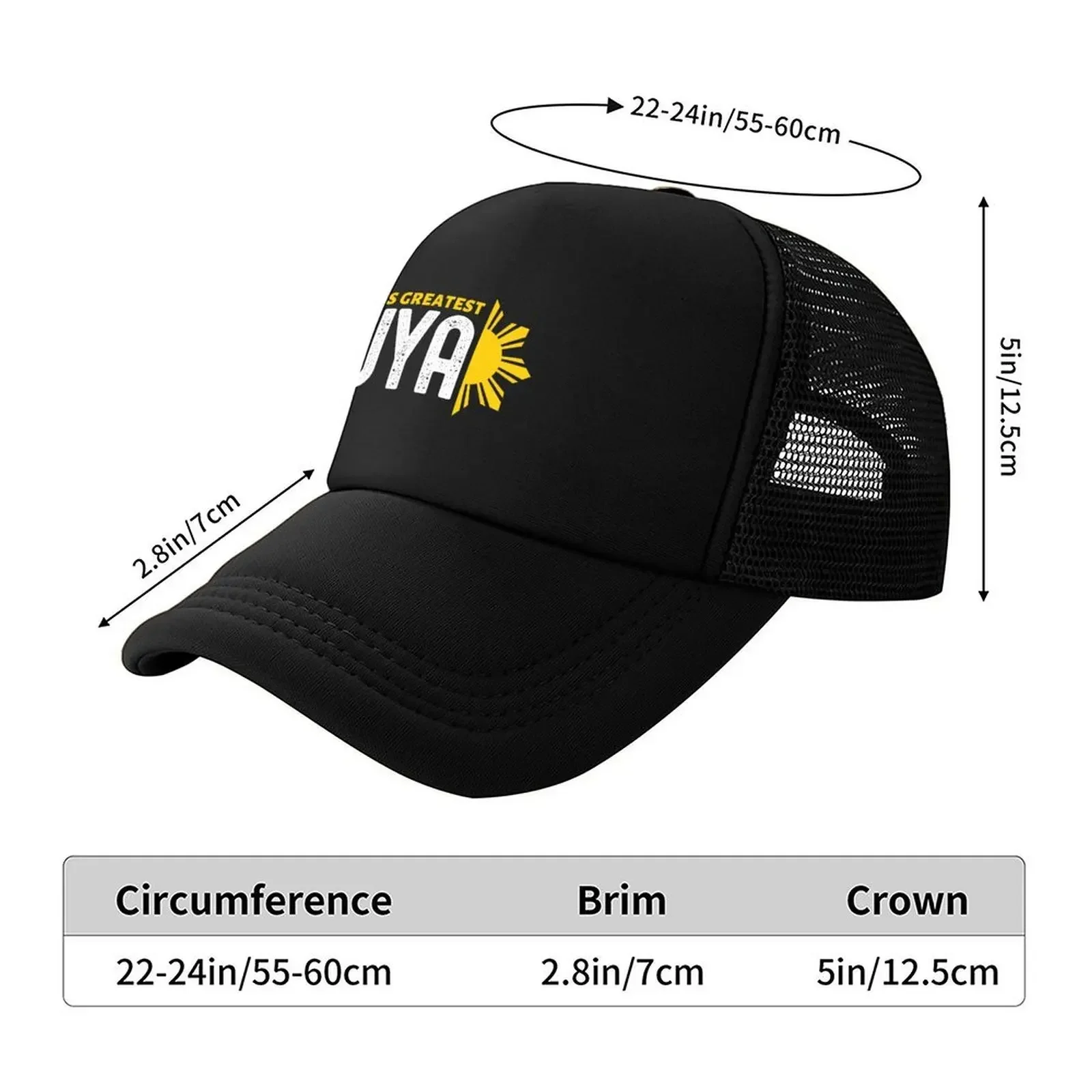 New Worlds Greatest Kuya Baseball Cap Thermal Visor golf hat genuine custom Hat tea Hat Boy Child Women's