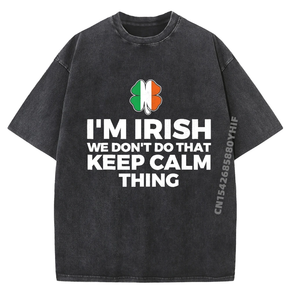 

Мужские топы I Im Irish We Don, футболки с принтом в стиле хип-хоп, мужская уличная стираная футболка, футболка с графическим слоганом