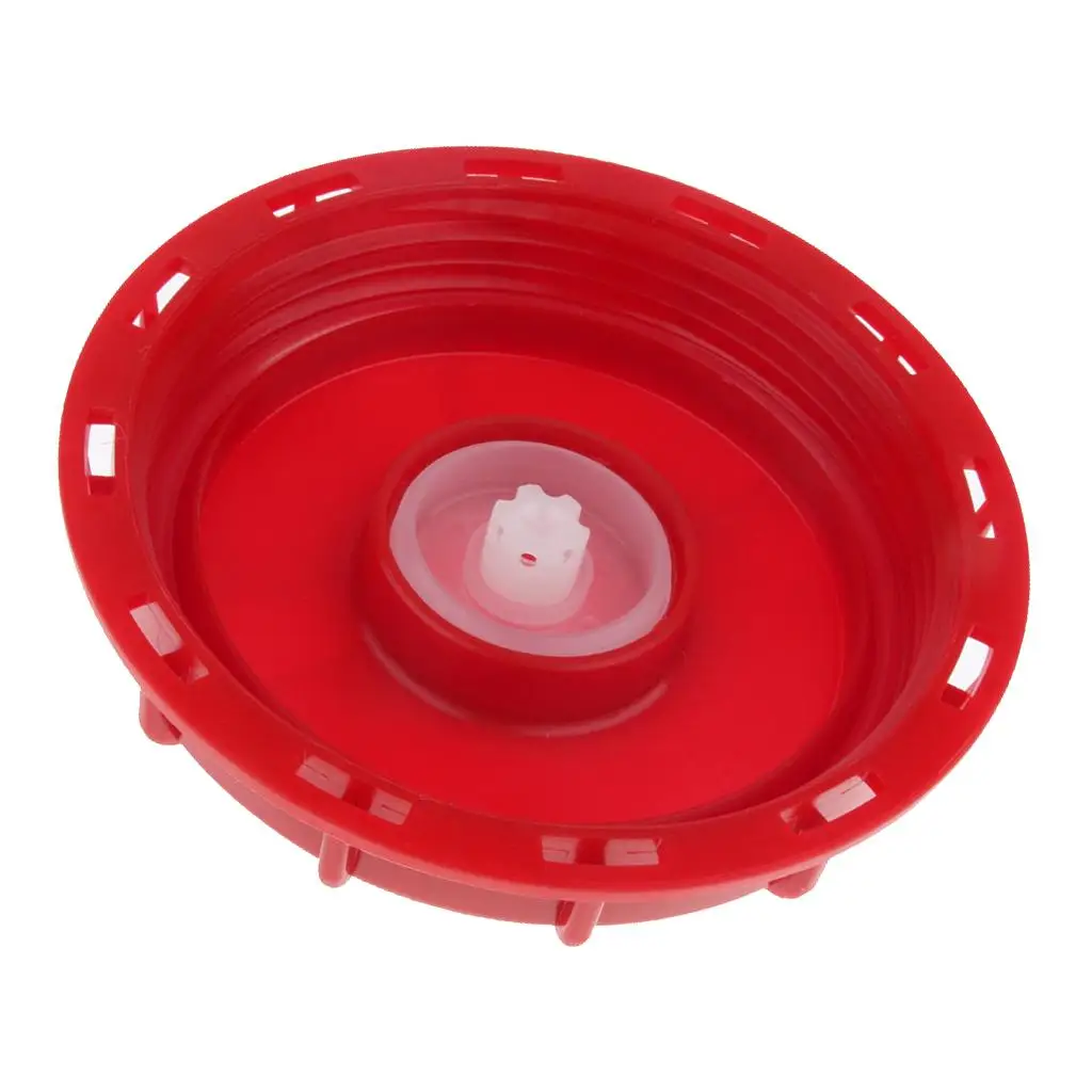 

IBC Container Adapter Plastic Screw for 163 Mm Coarse Thread, Red