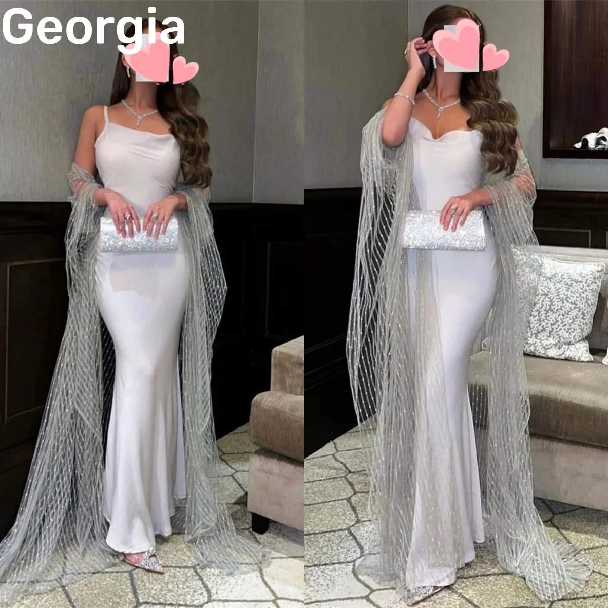 

Mermaid فساتين سهرة Customize Square Neckline Floor-Length Dresses For Special Events Zipper Up Cap Straps Formal Occasion Dress