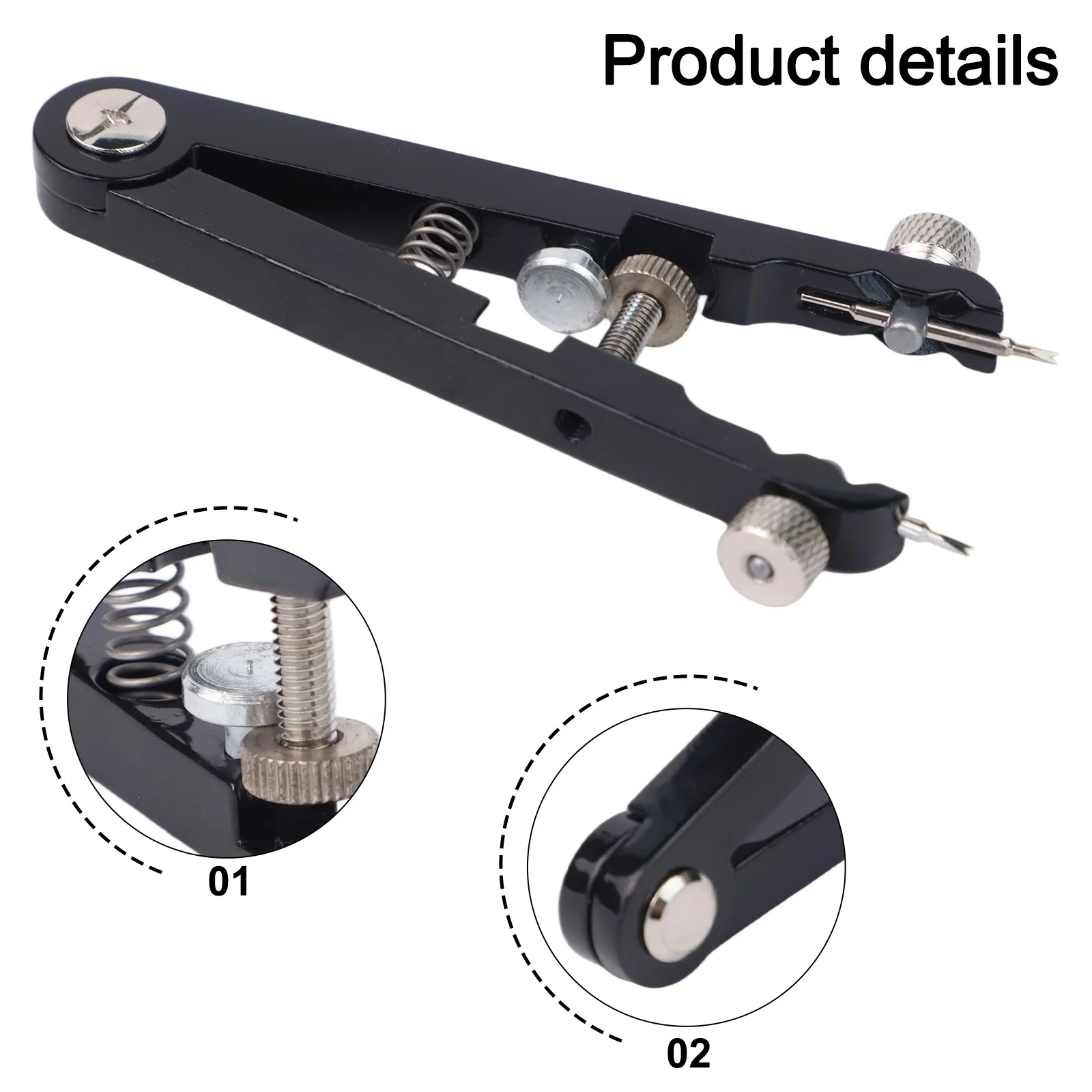 

Watch Pliers Spring Bar Plier Watch Repair Tool Removal Strap Removing Chain Tool With Pins Watch Band Disassembly Remover Plier