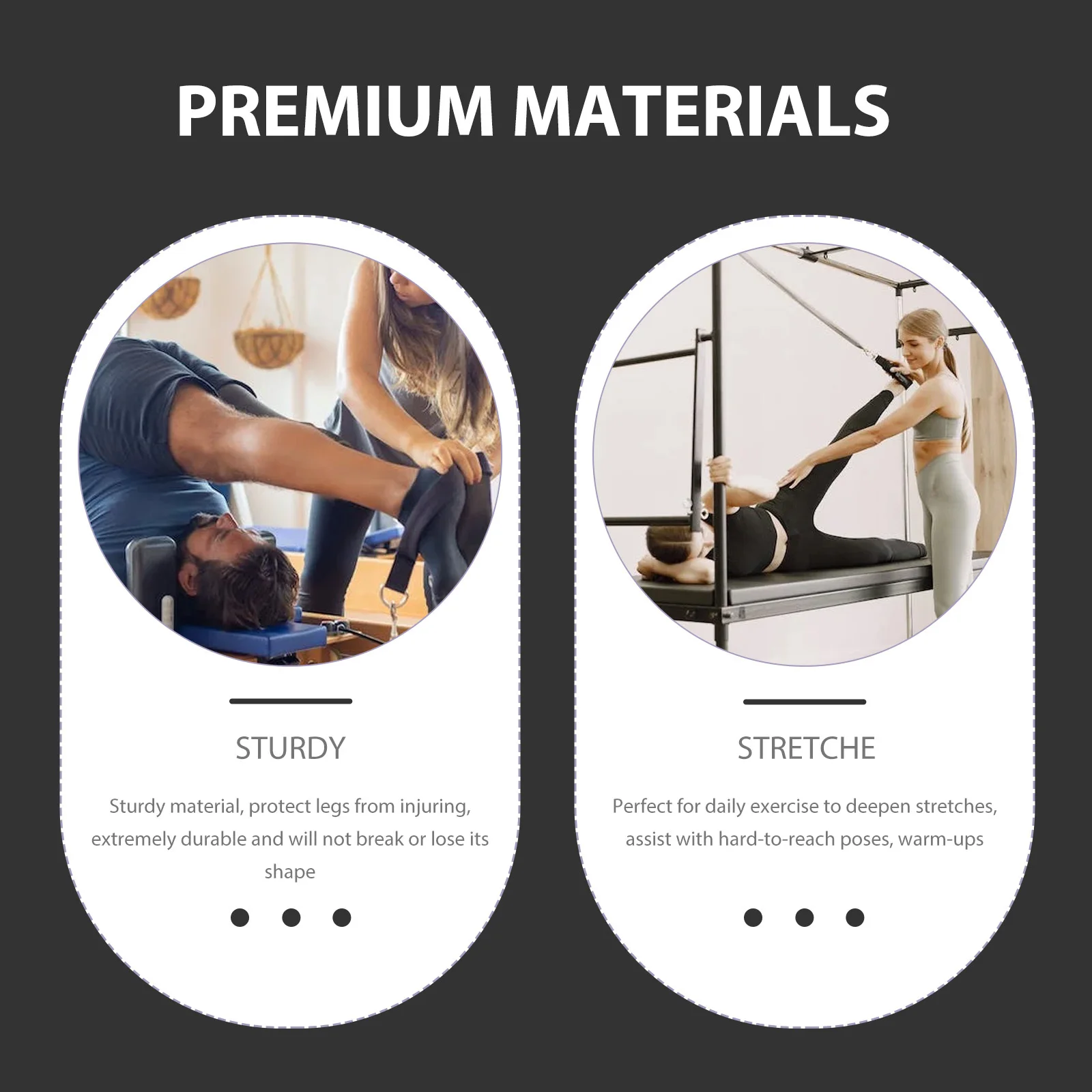 

Leg Lifter Convenient Leg Assist Strap for Walking Training Heavy Duty Exercise Band for Strengthening Mobility and Flexibility