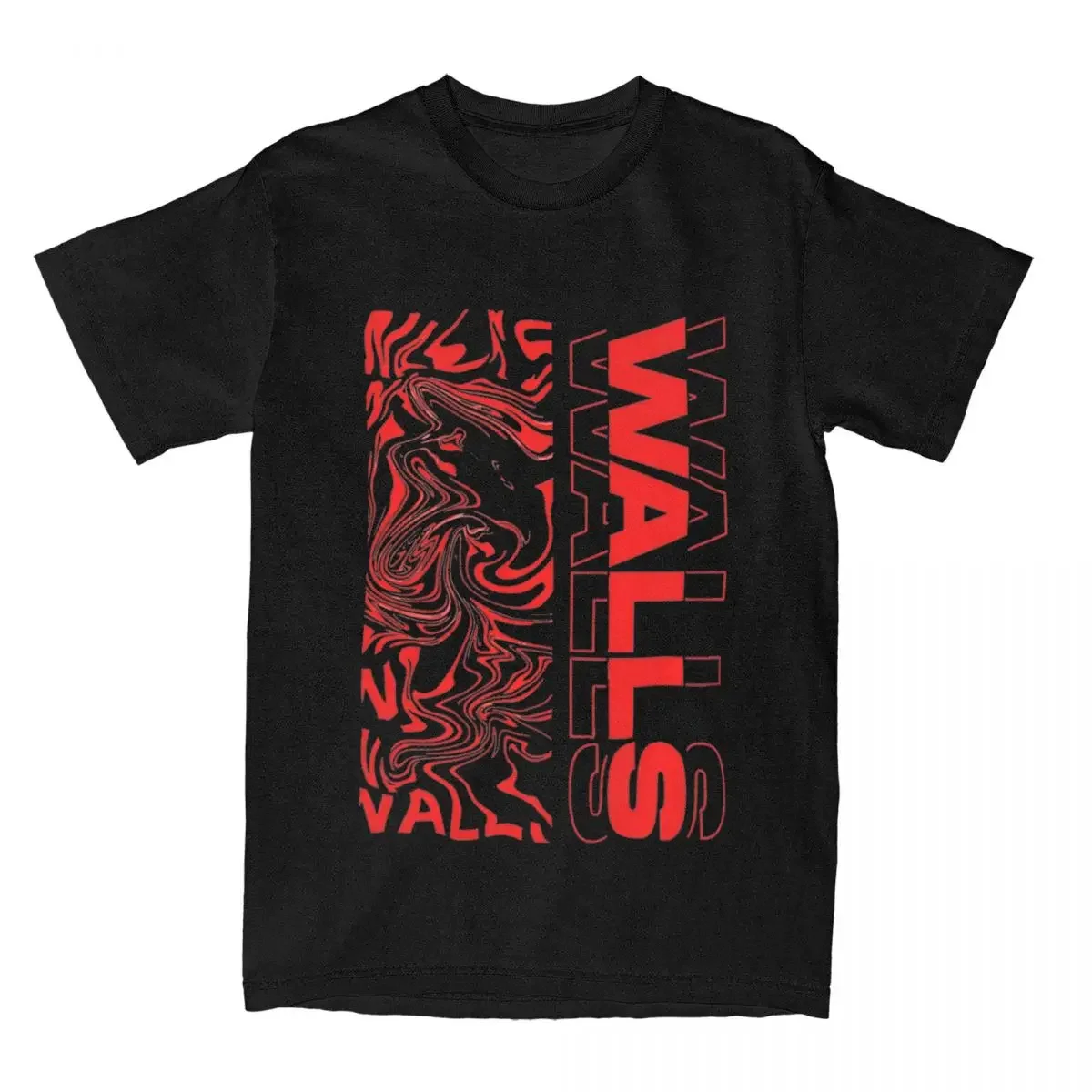 Men Women's WALLS Louis Tomlinsons Graphic T Shirt Merch Vintage Cotton T Shirt Tops New Arrival