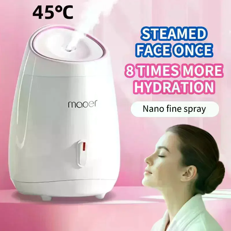

Fruit Vegetable Steamer Hot Spray Beauty Instrument Spray Water Replenisher Spa Facial Nebulizer Steamer Face Care Instrument