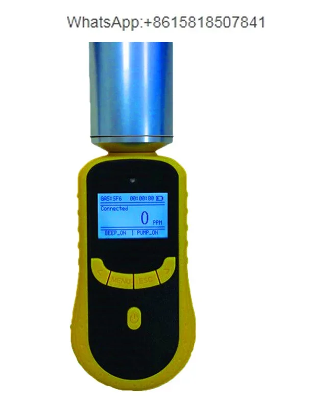 Sulfur hexafluoride gas detector Confined space gas  SF6 concentration monitor Chinese and English