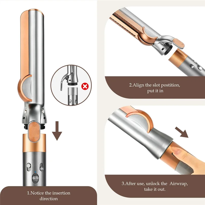 【24H-SALE!】مرفق لـ Dyson Airwrap HD16/15/08/03/01 مجموعة فوهة تدفق الهواء المتوافقة لتصفيف الشعر الناعم