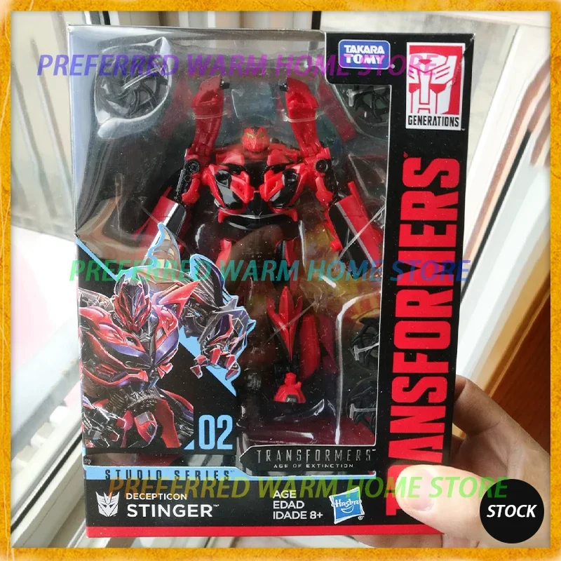 In Stock Originate TAKARA TOMY SS02 Stinger Studio Series Collectible Deformation Model Toys Transformers: Age of Extinction