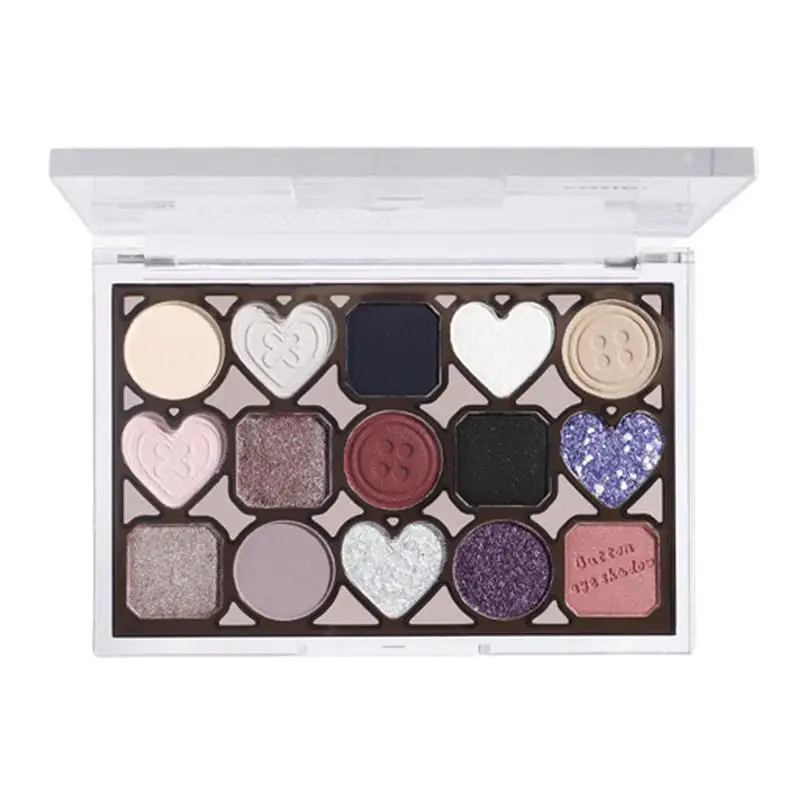 Hoch pigmentierte Lidschatten 15 Farben glitzern bunte Augen palette Urlaub Make-up Zubehör für Gesicht Körper Augen Make-up im Freien