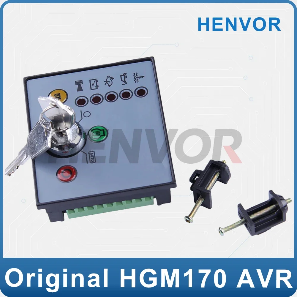 HGM170 Auto Start Diesel Generator Controller Module Automatic Engine Control Unit Genset Electronic Circuit Board