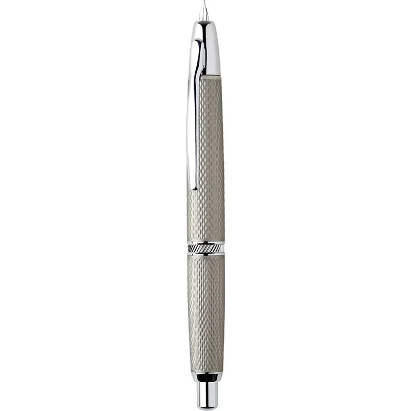 

New Majohn Press Fountain Pen Retractable EF/F Nib Metal Fish Scale Calligraphy Practice Writing Ink Pen Stationery Office Suppl
