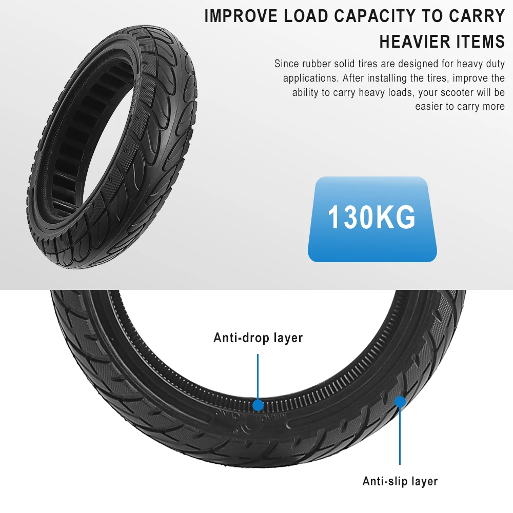 50/75-6.1 Vollgummireifen für Gotrax XR GXL V2 Apex XL Hover 1 Jive Journey Aovopro Es80 Elektroroller 8.5x2.0 Reifen für Xiaomi – Detail 7