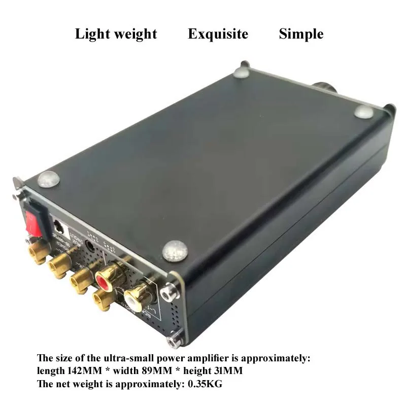 새로운 TPA3255 600W 고출력 300Wx2 스테레오 듀얼 채널 저잡음 HIFI 디지털 앰프 (케이스 포함)