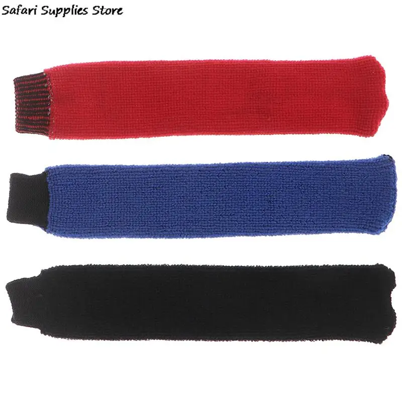 1pc Super sell Cotton and Elastic Nonslip Towel Badminton Racket Over Grip Cover Black