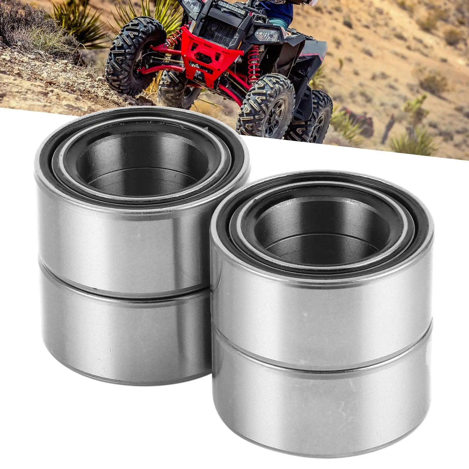 4 Stück Vorder- und Hinterradlager 3514822 3514699 3514627 Passend für Polaris RZR 1000 / XP / Turbo ATV