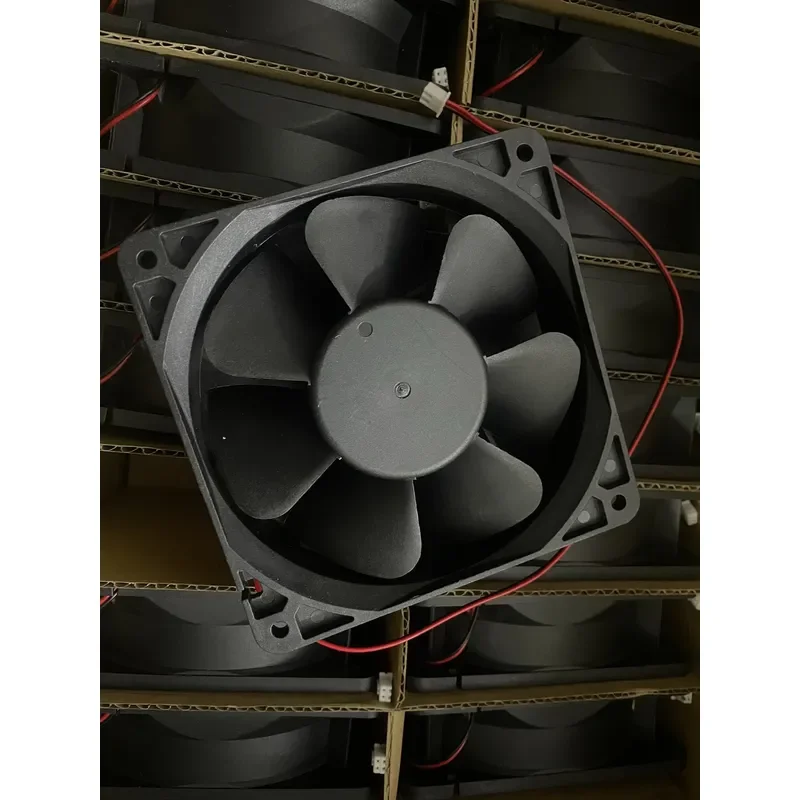 New Double Ball Bearing Cooling Fan 120x120x38mm 12V 24V Optional for Computer Case Cabinet Radiator Heatsink