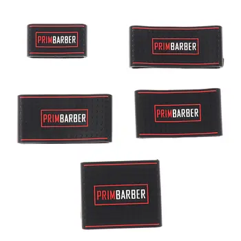 Rukojeť zastřihovače Holič 5 ks Rukojeť zastřihovače vlasů Gumová protiskluzová konstrukce Holičské rukojeti na kolo Kadeřnické ozdobné kroužky 8 nejlepší prodej zastřihovač holičství grip supreme - №3