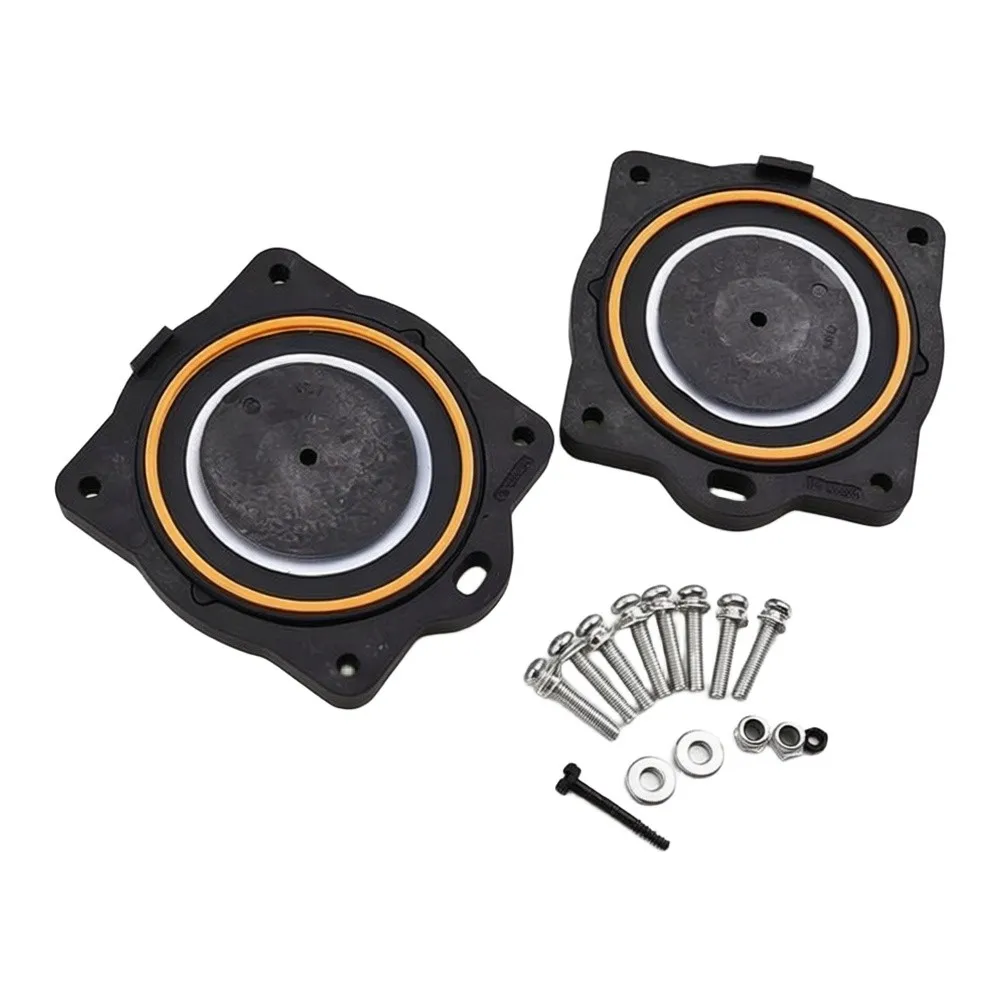 Air Pump Diaphragm Rebuild Kit for 60 80 Septic Aerator Pump Repair Parts with 2 Diaphragms 1 Safety Pin 4 Screws