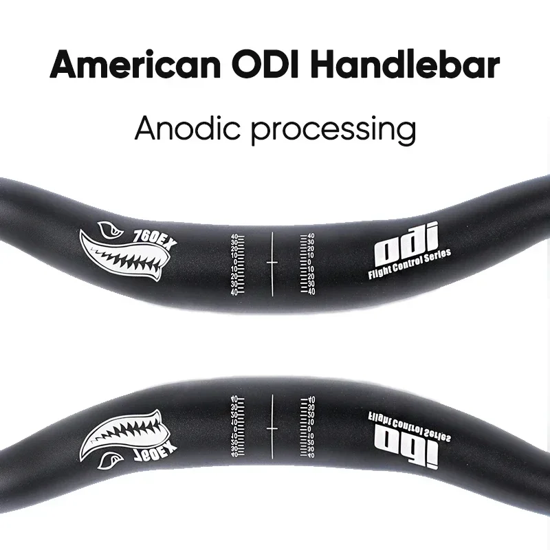 ODI MTB Handlebar Professional Mountain Bicycle Handle Bar AL7075 T6  High Quality Handlebar 760mm Rise Bar for AM XC DH Bicycle