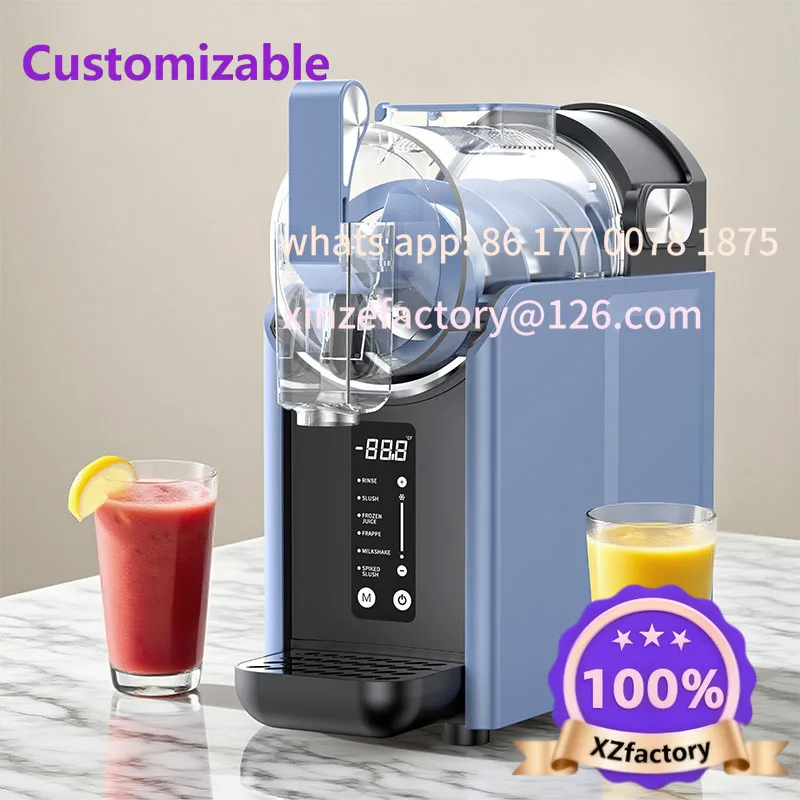Customizable Portable 2L 220W Automatic Control Multifunctional Slush Machine Household Ice Crusher