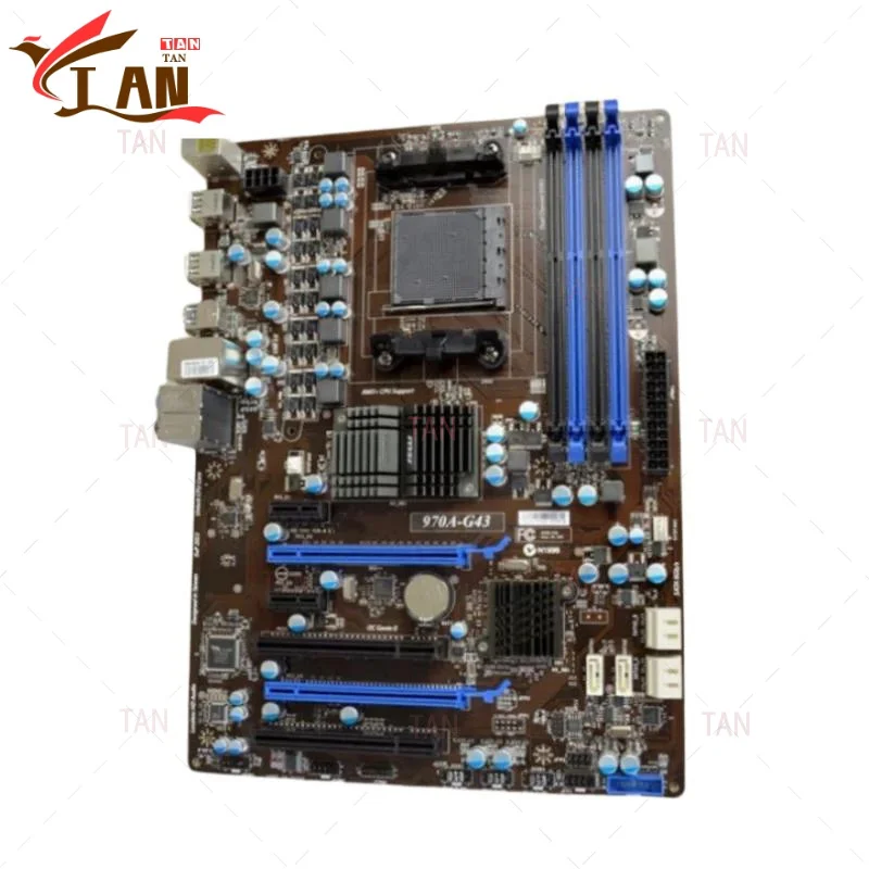 

Для материнской платы MSI 970A-G43, 970, 32 ГБ, разъем AM3 + DDR3 ATX, материнская плата, 100% тестирование, быстрая доставка TT