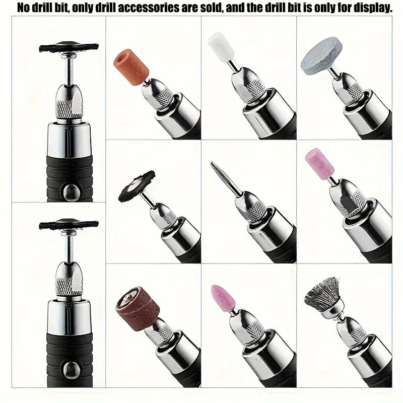40/105 Piece Mini Electric Drill Multifunctional Rotary Tool Accessory Set, Grinding and Polishing Rotary Tool Combination Pack