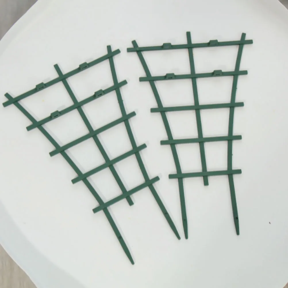 

6pcs Plant Climbing Stands Rust Proof Flower Support Frame Vine Trellis Garden Plants Holder Reusable for Climbing