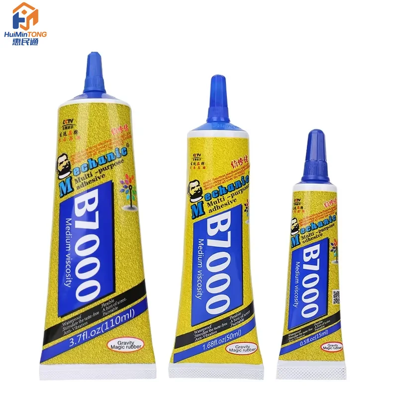 Mechanic B7000 50ml Multi Purpose Liquid Adhesive Glue Mobile Phone LCD Touch Screen Repair Glass Plastic Adhesive
