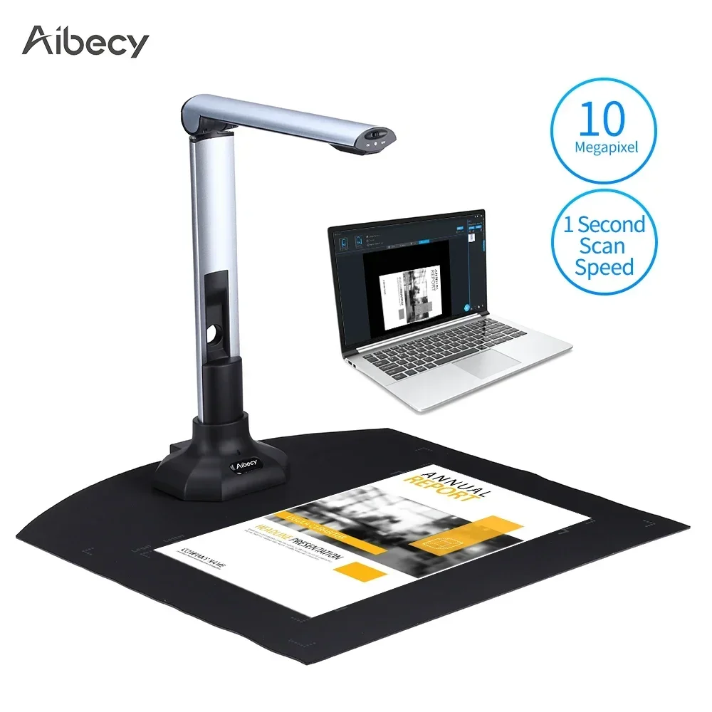 Hot SalesHigh Speed Scanner, Bill, Document, Book, Express Delivery, Outbound Scanner, Home Remote Network Teaching, Live Stream