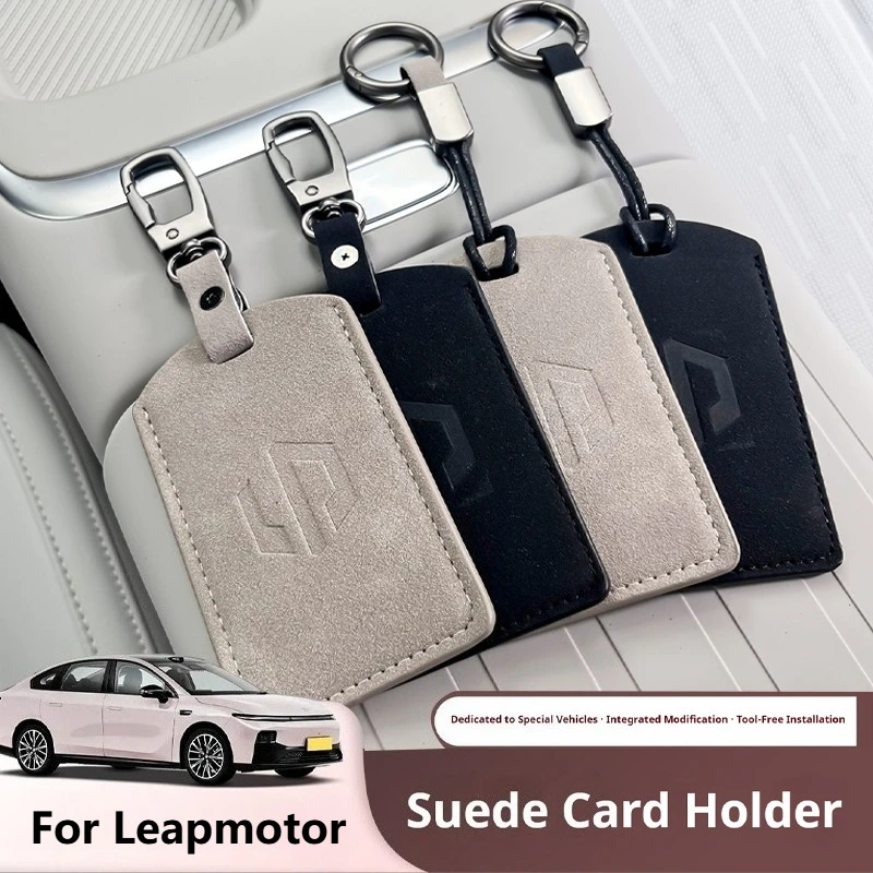 Leder-Autoschlüsselhülle für Leapmotor B10 B01 C11 C16 C10 Smart Holder Schlüsselanhänger Schutzhülle