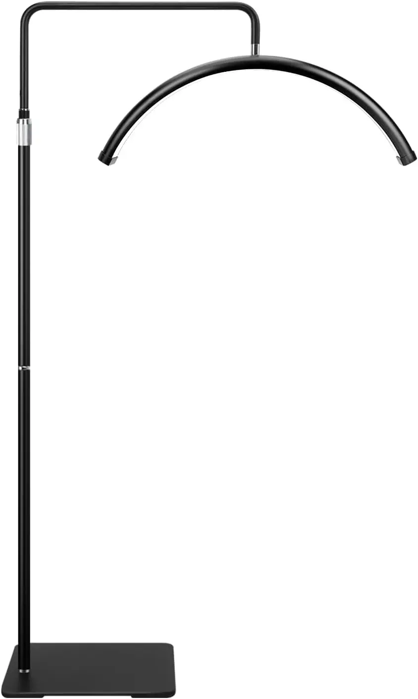 

24-Inch Adjustable LED Lash Lamp for Eyelash Extensions, Tattoo & Nail Art - Cool/Warm Light