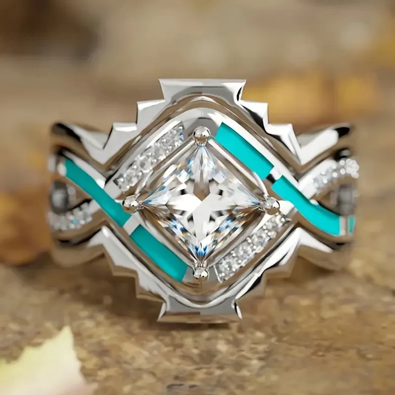 

Retro and minimalist ring, women's fashionable and exquisite multi-layer layered layered finger, holiday party accessories