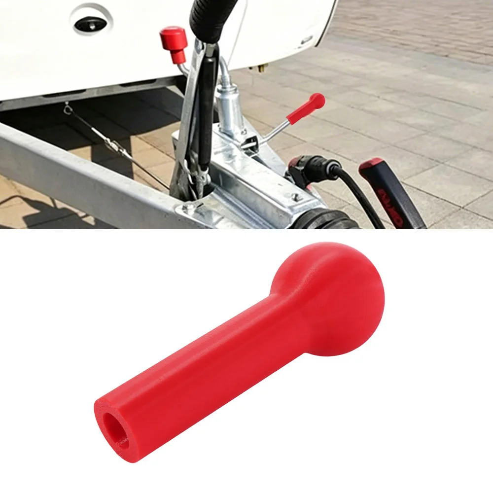 3D Printed RV Support Wheel Knob Easy Install Durable Caravan Jockey Wheel Handle Handle PET Trailer Jockey Wheel Handle