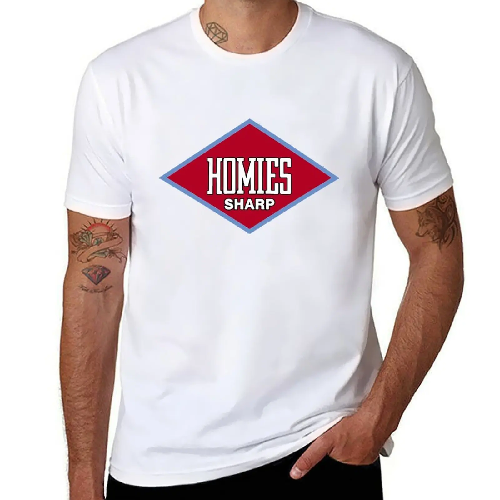 

Homies Sharp Tobacco T-Shirt t shirt men 100% cotton luxury brand cotton t shirt man T-Shirt