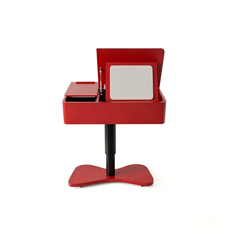 Mobile dressing table, movable lifting dressing table, small apartment bedside dressing table with wheels