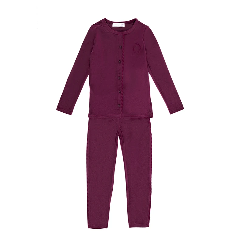 AS 2025 Children Soft Velvet Set Stretchy Robe Autumn Winter Clothes For kids image 4
