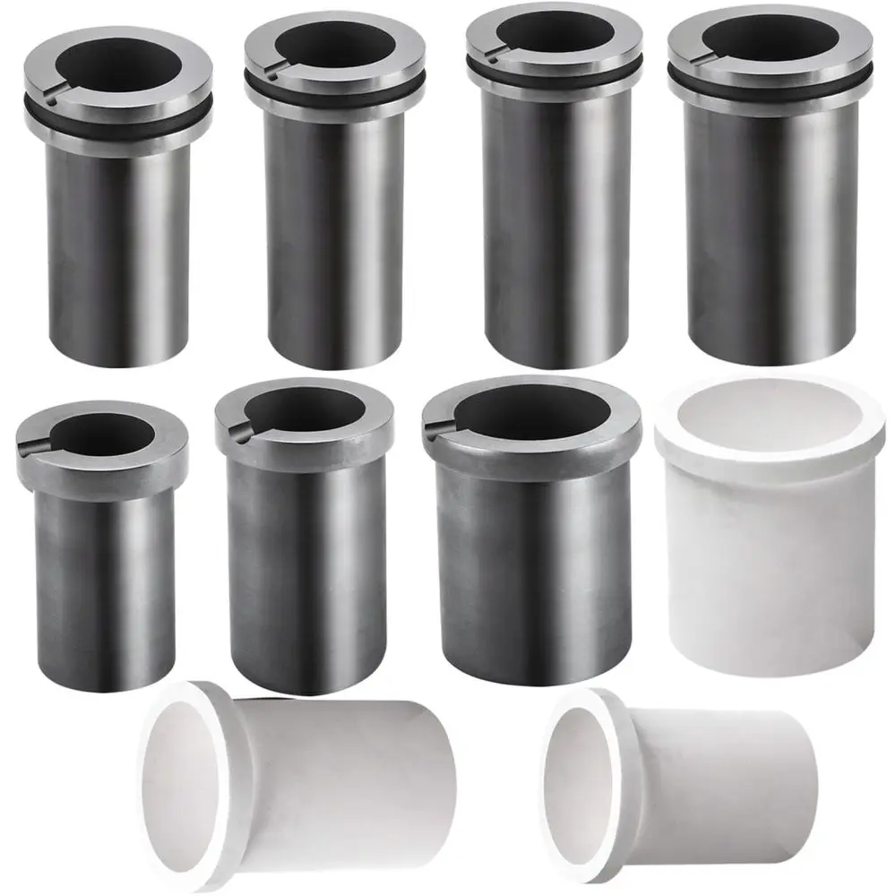 High Performance Graphite Crucible For Metal Melting Furnace Professional Smelting Pot Laboratory Casting Refining Supply