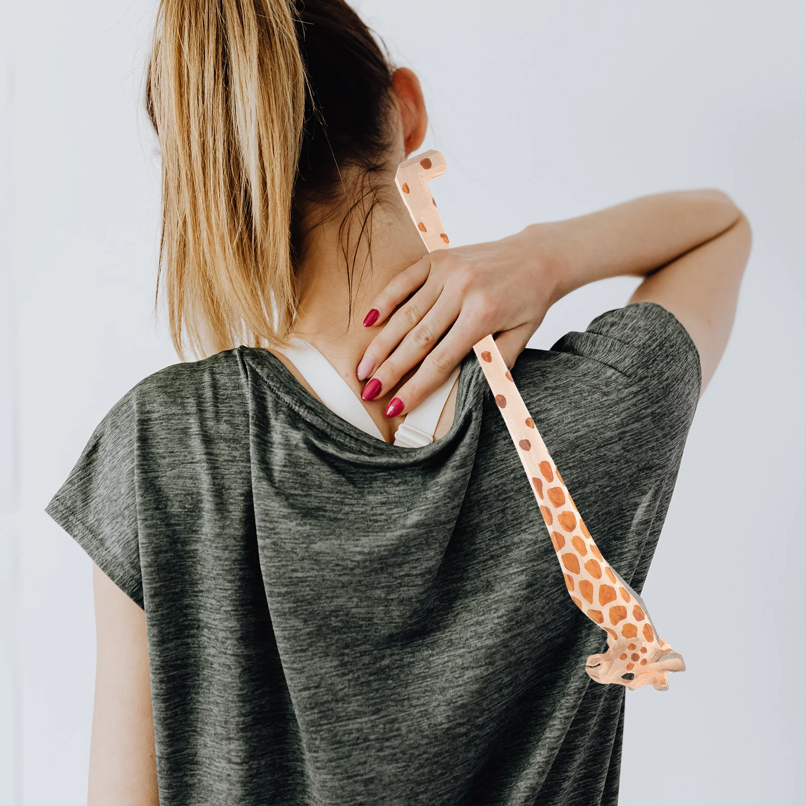 

Деревянный скребок для спины с длинной ручкой, массажер для релаксации тела, инструмент для облегчения зуда, портативный деревянный скребок для спины, подарок для всех возрастов